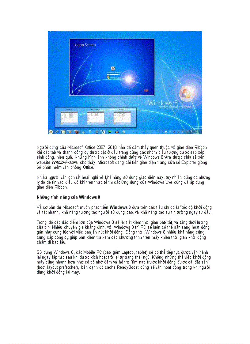 image for page Tất cả những thông tin bạn nên biết về Windows 8 Phần 1