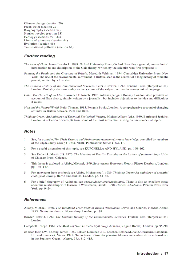 image for page Khái niệm cơ bản của khoa học môi trường