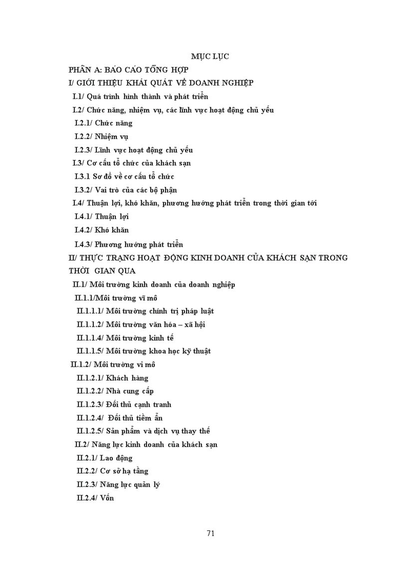 image for page Thực trạng và một số giải pháp hoàn thiện công tác marketing mix tại khách sạn đông phương 2