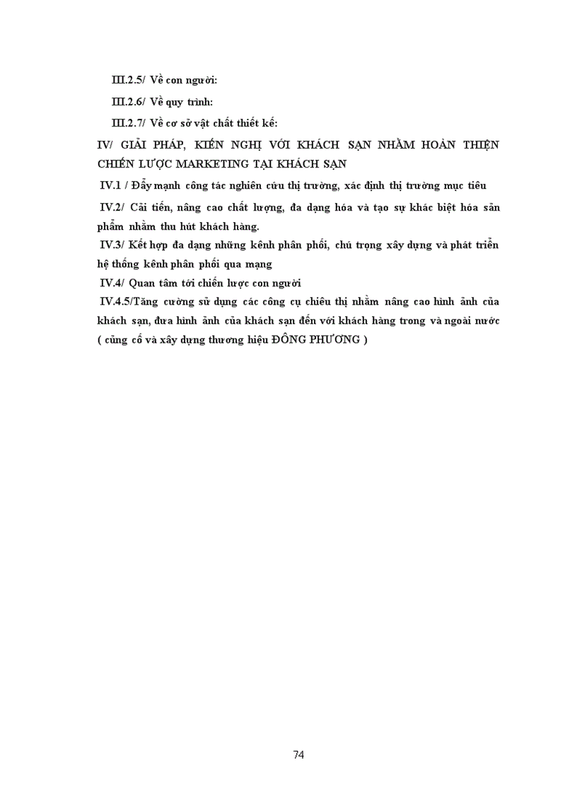 image for page Thực trạng và một số giải pháp hoàn thiện công tác marketing mix tại khách sạn đông phương 2