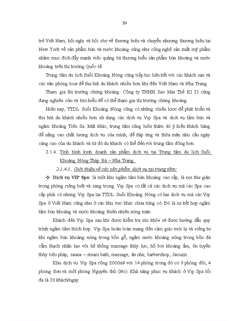 image for page Đẩy mạnh hoạt động xúc tiến bán hàng tại Trung tâm du lịch Suối Khoáng Nóng Tháp Bà Nha Trang