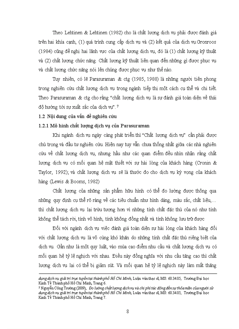 image for page Đánh giá chất lượng dịch vụ tại Trung tâm du lịch Suối Khoáng Nóng Tháp Bà