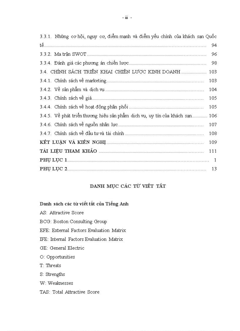 image for page Xây dựng chiến lược kinh doanh cho khách sạn Quốc tế giai đoạn 2010 2015