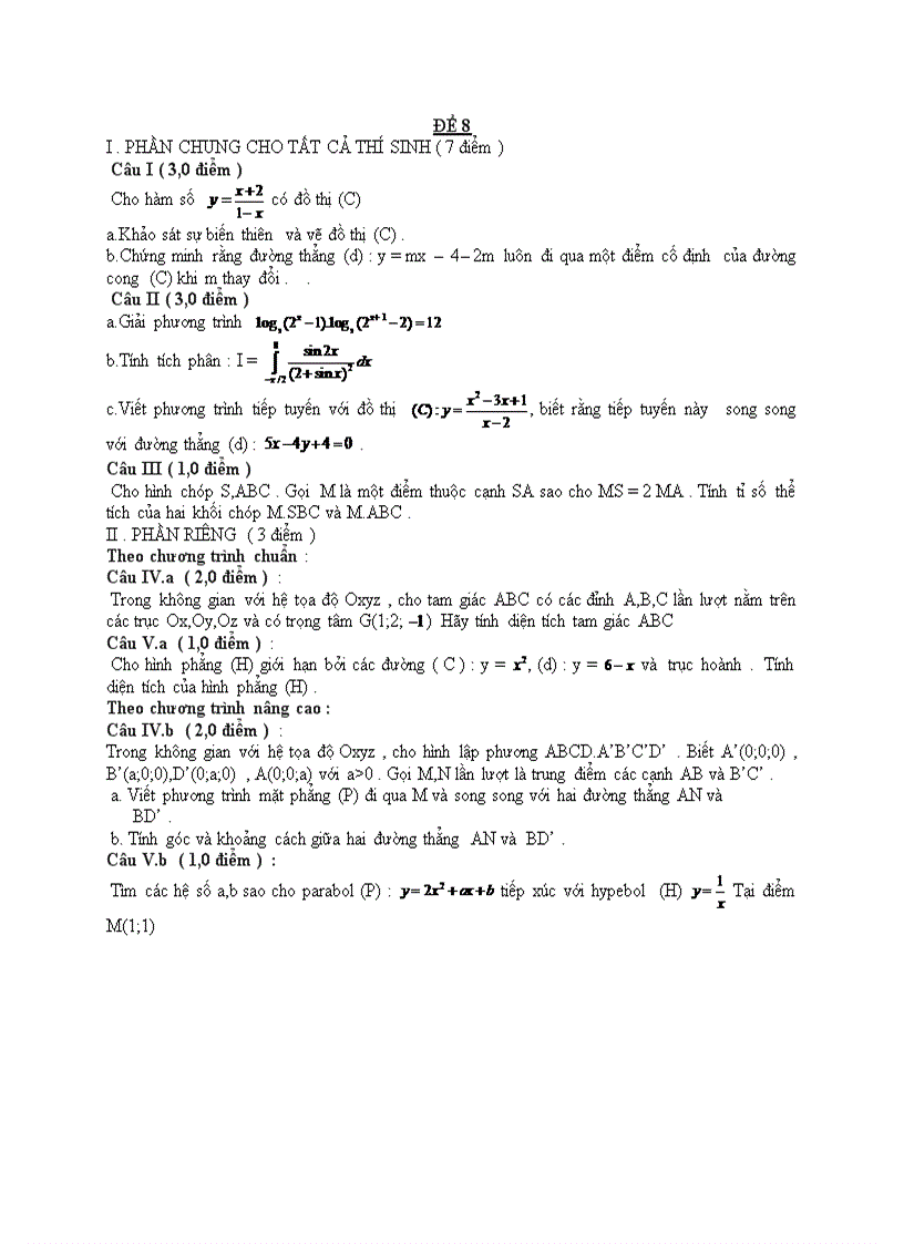 image for page Đề thi tốt nghiệp toán THPT 69