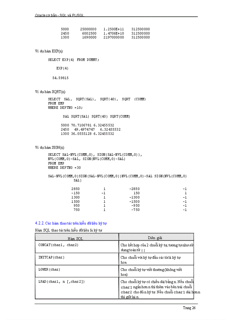 image for page SQL và PL SQL cơ bản