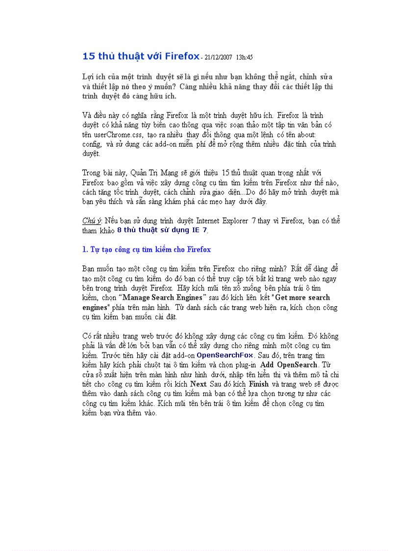 image for page 15 thủ thuật với Firefox