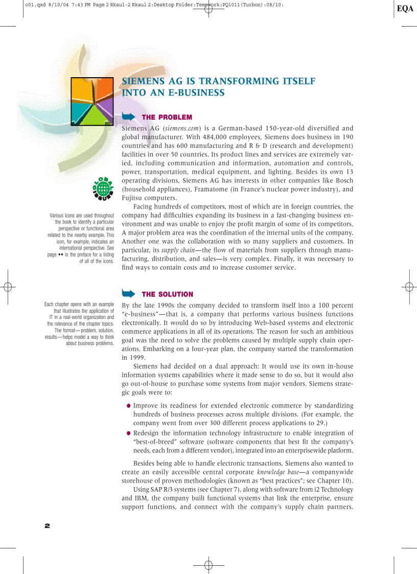 image for page Strategic Use of Information Technology in the Digital Economy