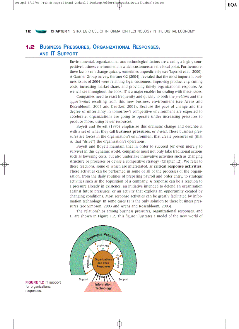 image for page Strategic Use of Information Technology in the Digital Economy