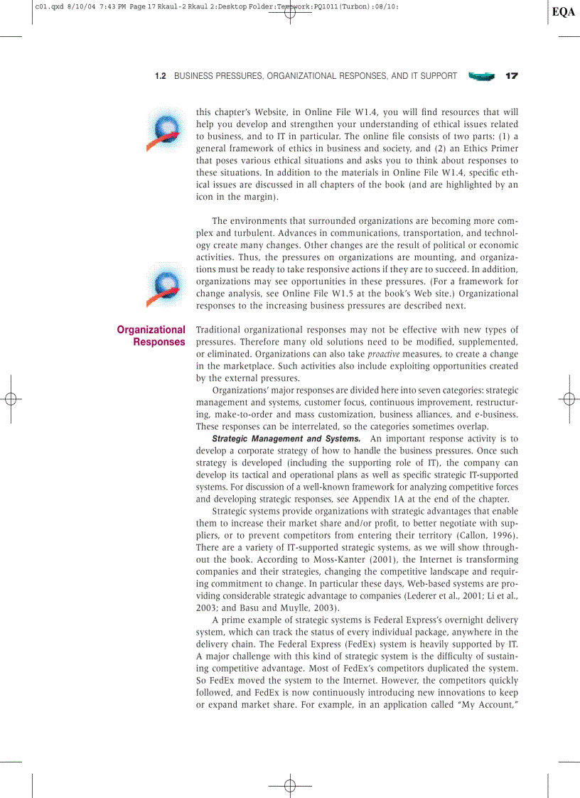 image for page Strategic Use of Information Technology in the Digital Economy