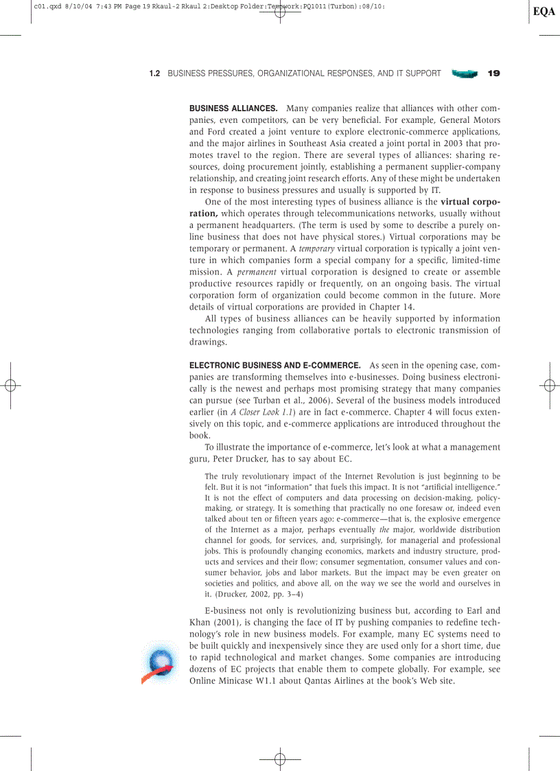 image for page Strategic Use of Information Technology in the Digital Economy