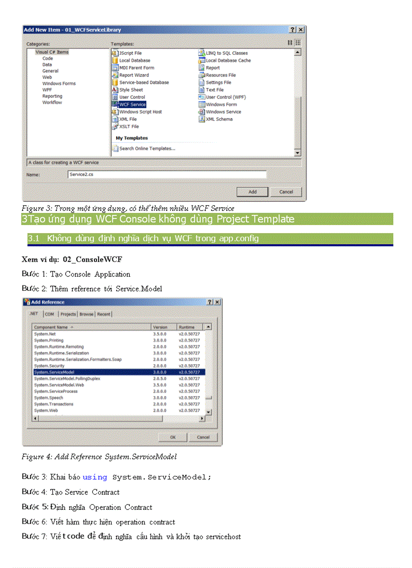 image for page Hướng dẫn thực hành WCF Part 1
