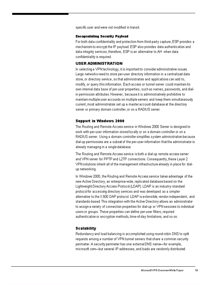 image for page Virtual Private Networking in Windown 2000 An overview
