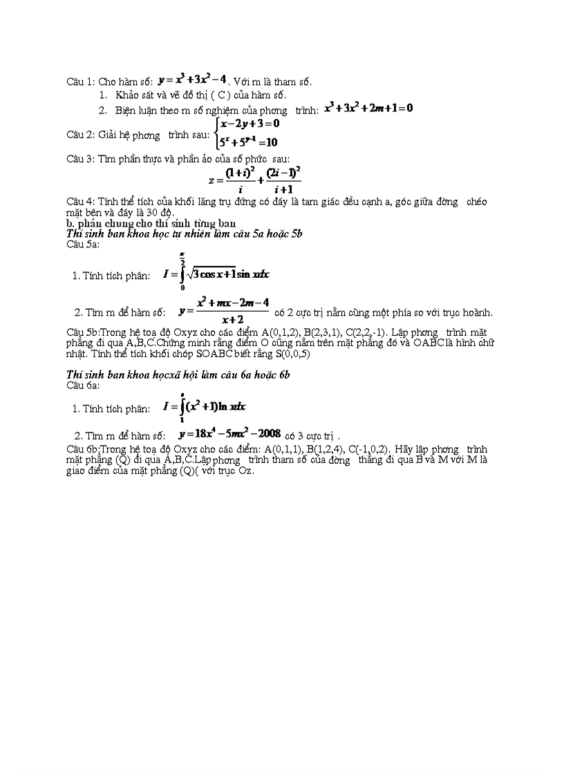 image for page Đề thi tốt nghiệp toán THPT 150