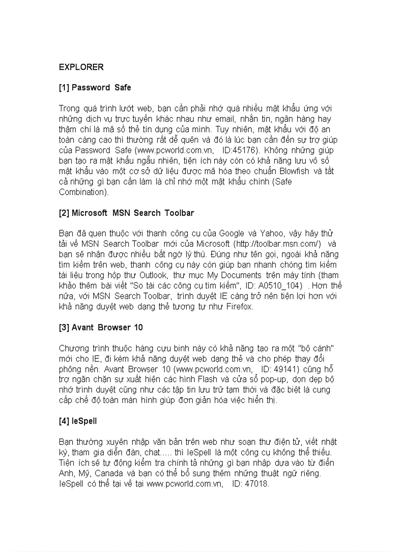 image for page Tăng lực cho trình duyệt