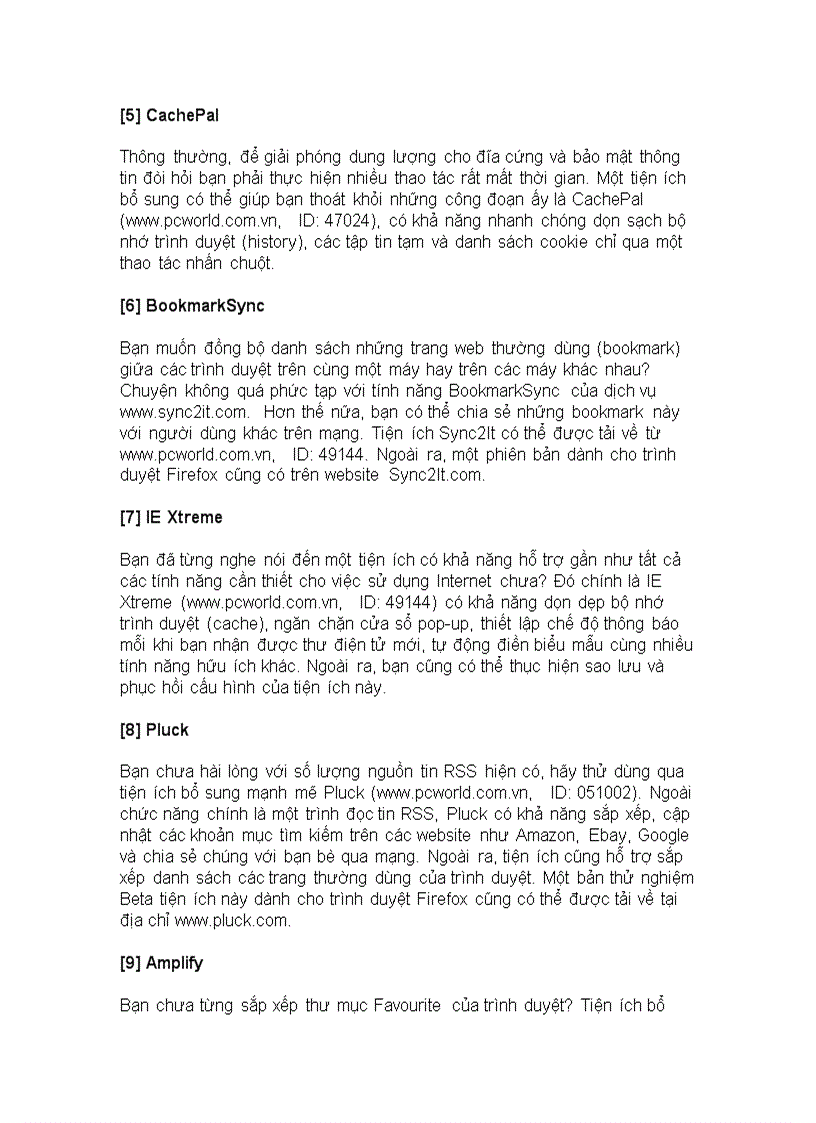 image for page Tăng lực cho trình duyệt