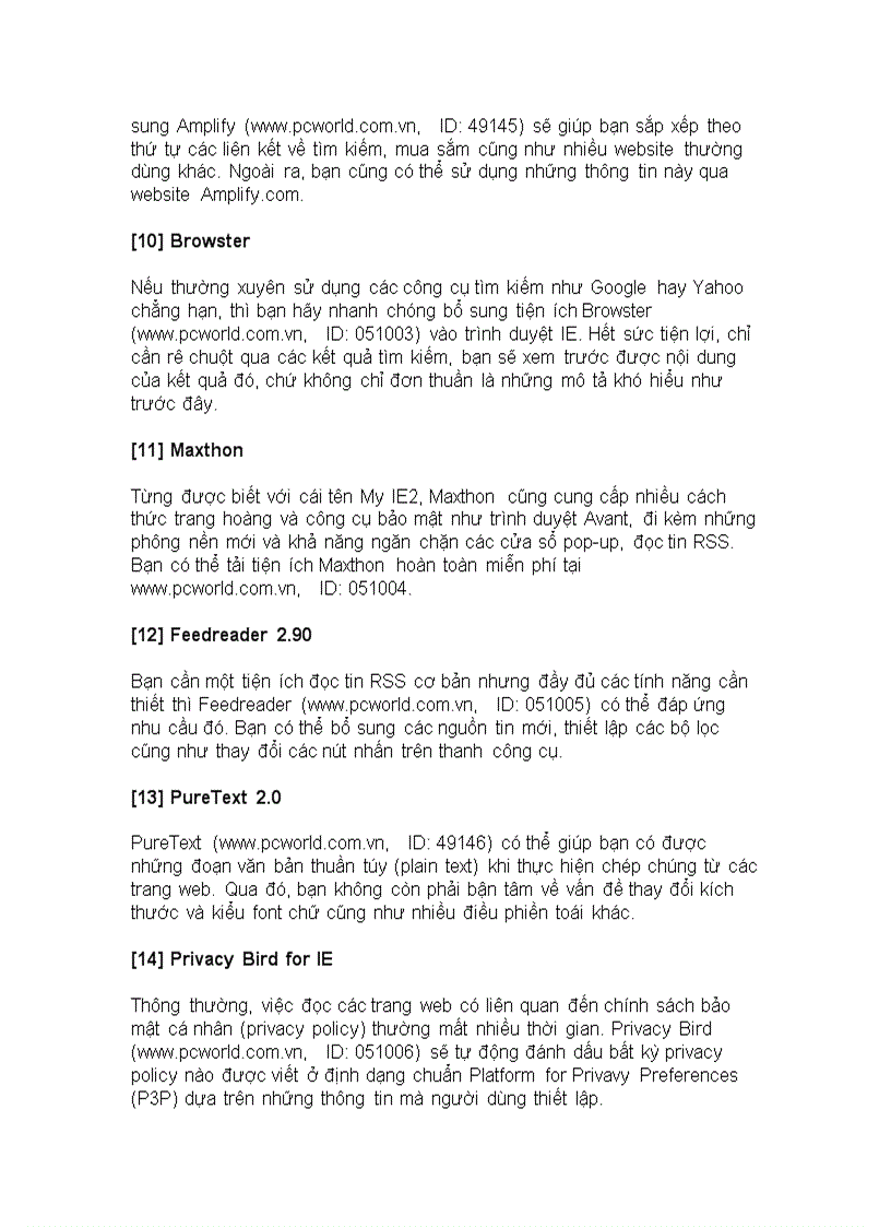 image for page Tăng lực cho trình duyệt