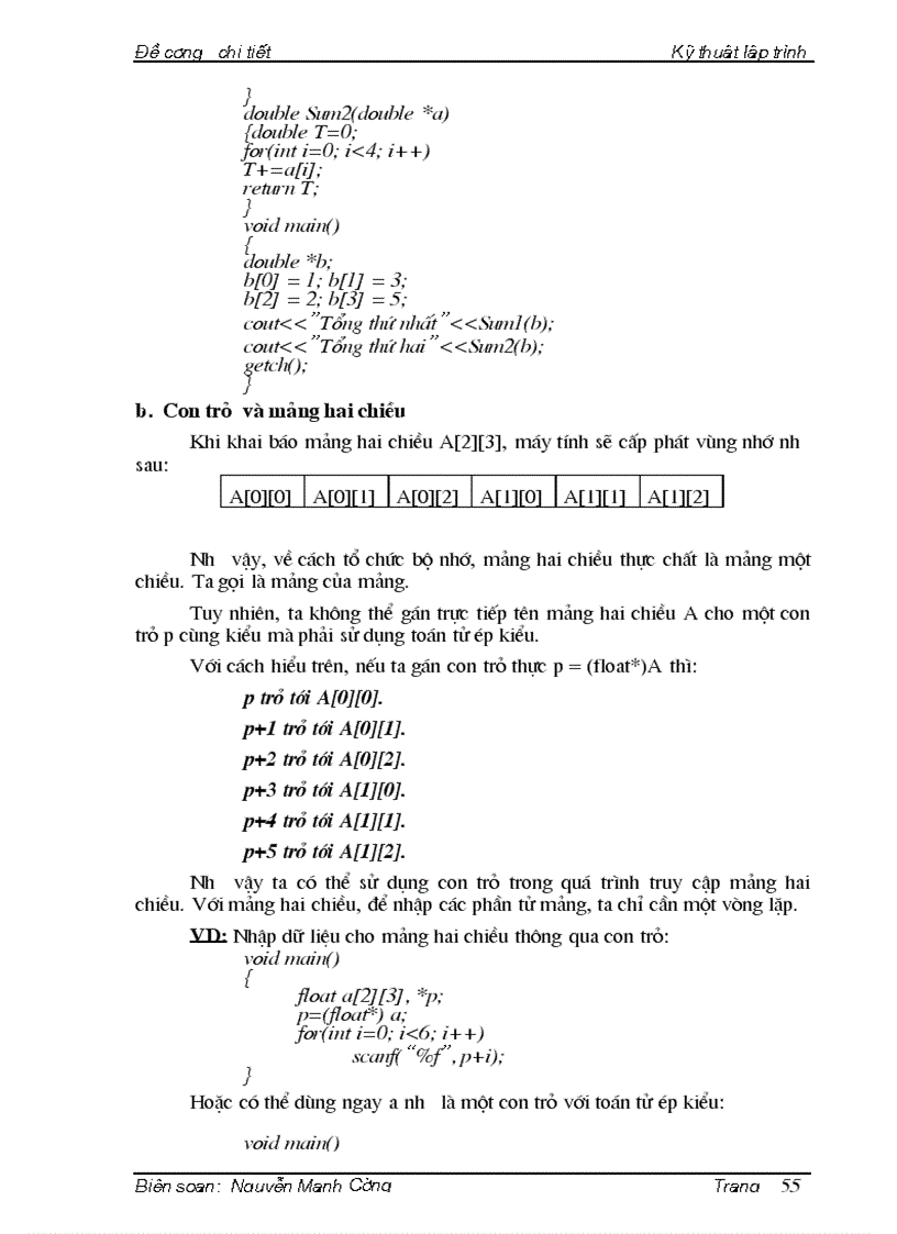 image for page Đề cương môn học Kỹ thuật lập trình 71 trang