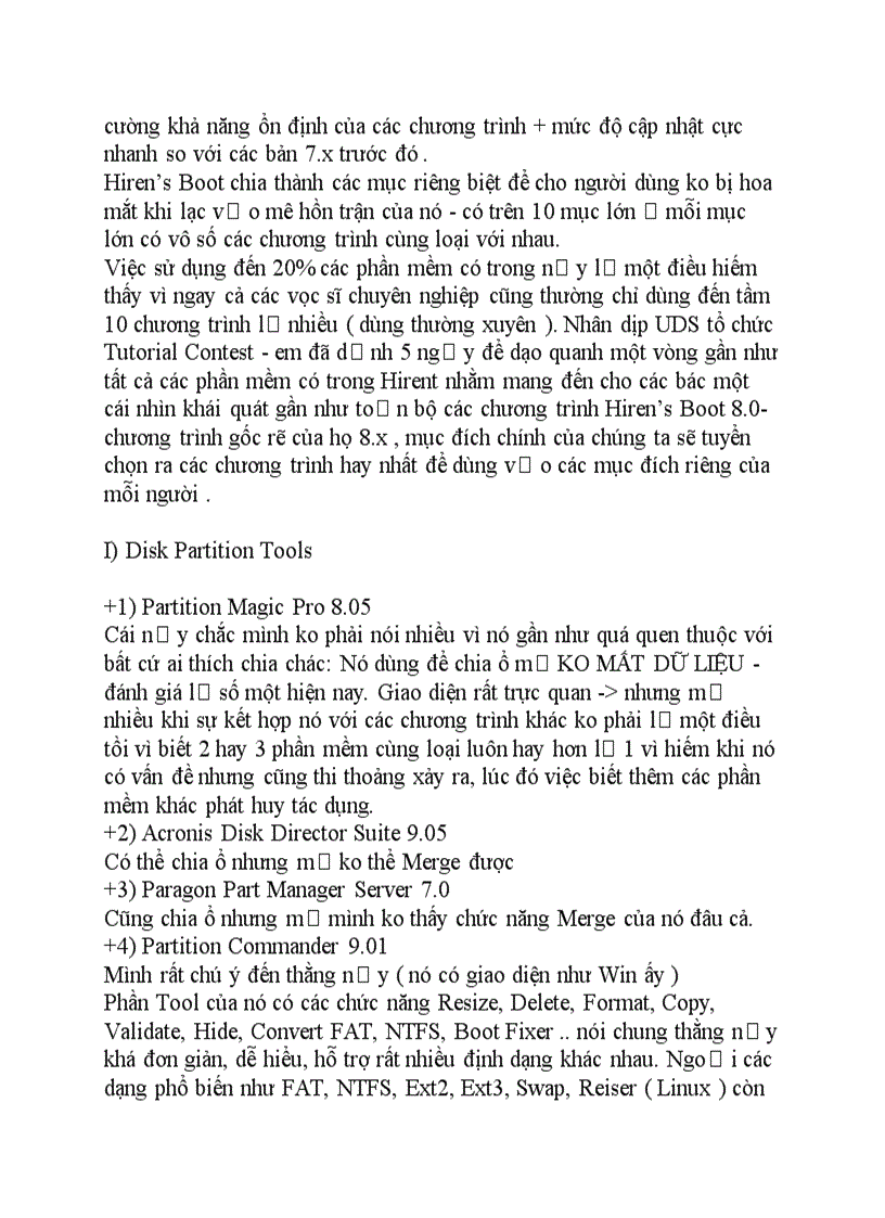 image for page Boot CD toàn tập