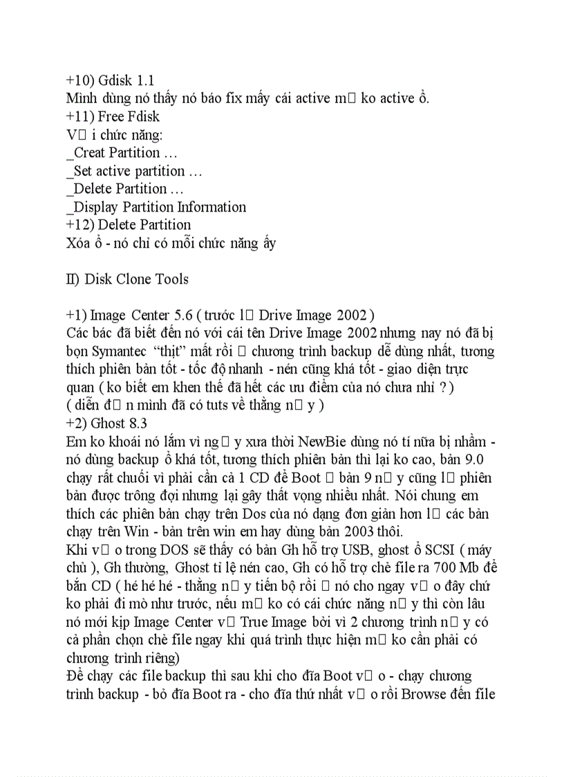 image for page Boot CD toàn tập