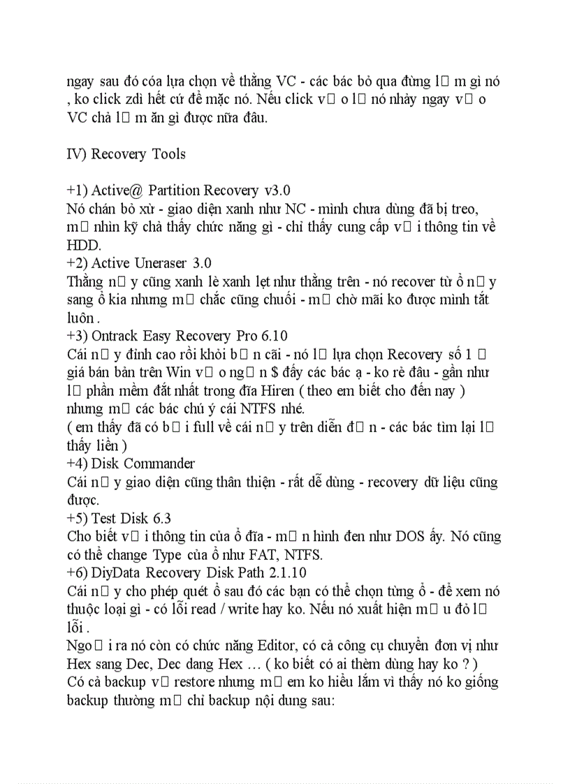 image for page Boot CD toàn tập