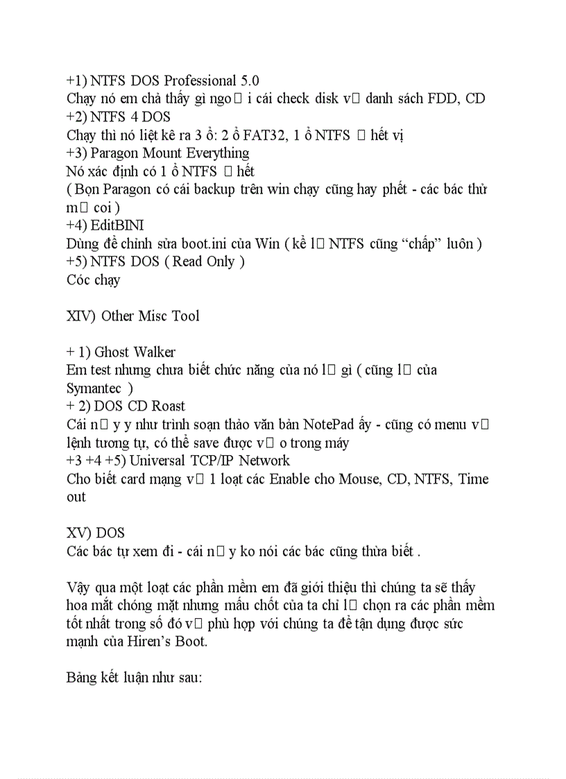 image for page Boot CD toàn tập