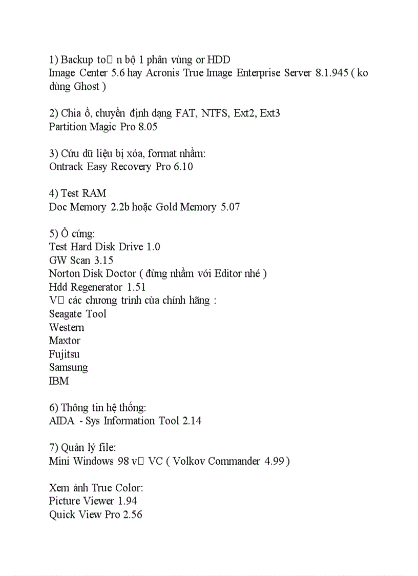 image for page Boot CD toàn tập