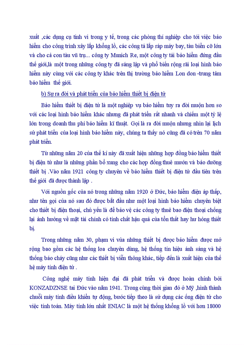 image for page Khái niệm chung về bảo hiểm thiết bị điện tử