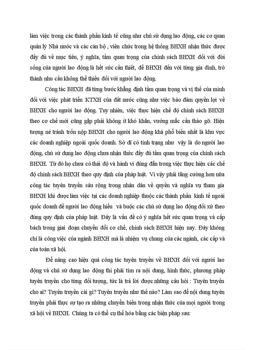 image for page Một số giải pháp cơ bản nhằm thực hiên tốt hơn nữa chính sách bảo hiểm xã hội cho khu vực kinh tế ngoài quốc doanh
