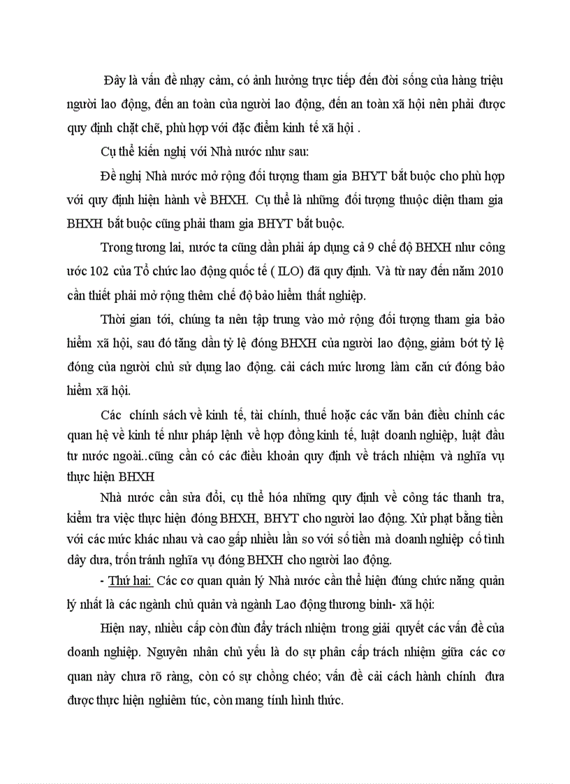 image for page Một số kiến nghị nhằm thực hiên tốt hơn nữa chính sách bảo hiểm xã hội cho khu vực kinh tế ngoài quốc doanh