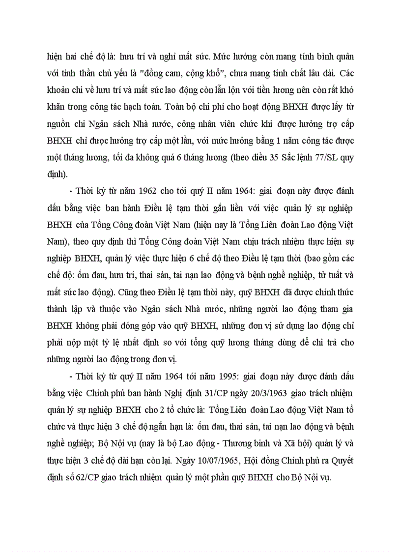 image for page Một vài nét về chính sách bảo hiểm xã hội ở Việt Nam qua các giai đoạn