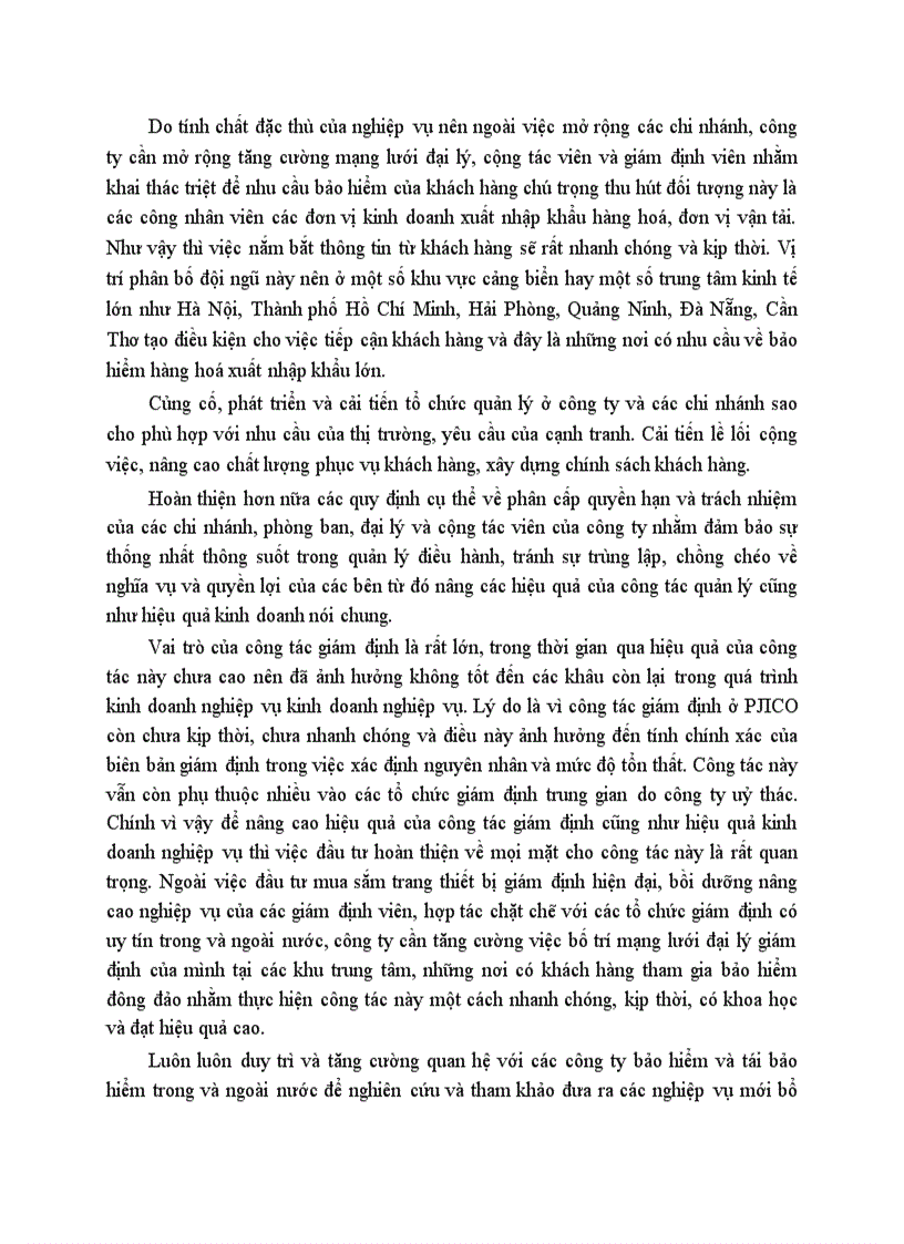 image for page Những giải pháp nhằm nâng cao hiệu quả kinh doanh nghiệp vụ bảo hiểm hàng hoá xuất nhập khẩu vận chuyển bằng đường biển ở PJICO trong thời gian tới