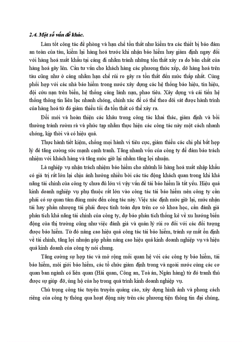 image for page Những giải pháp nhằm nâng cao hiệu quả kinh doanh nghiệp vụ bảo hiểm hàng hoá xuất nhập khẩu vận chuyển bằng đường biển ở PJICO trong thời gian tới