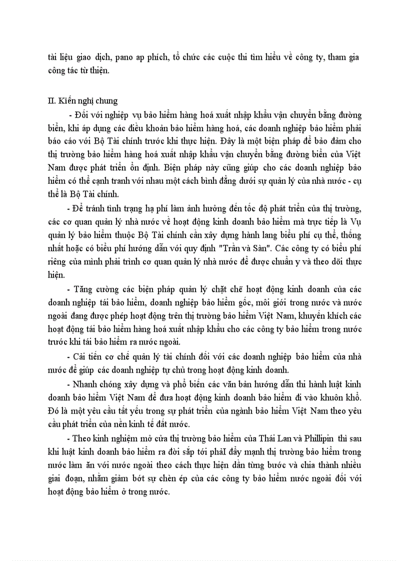 image for page Những giải pháp nhằm nâng cao hiệu quả kinh doanh nghiệp vụ bảo hiểm hàng hoá xuất nhập khẩu vận chuyển bằng đường biển ở PJICO trong thời gian tới