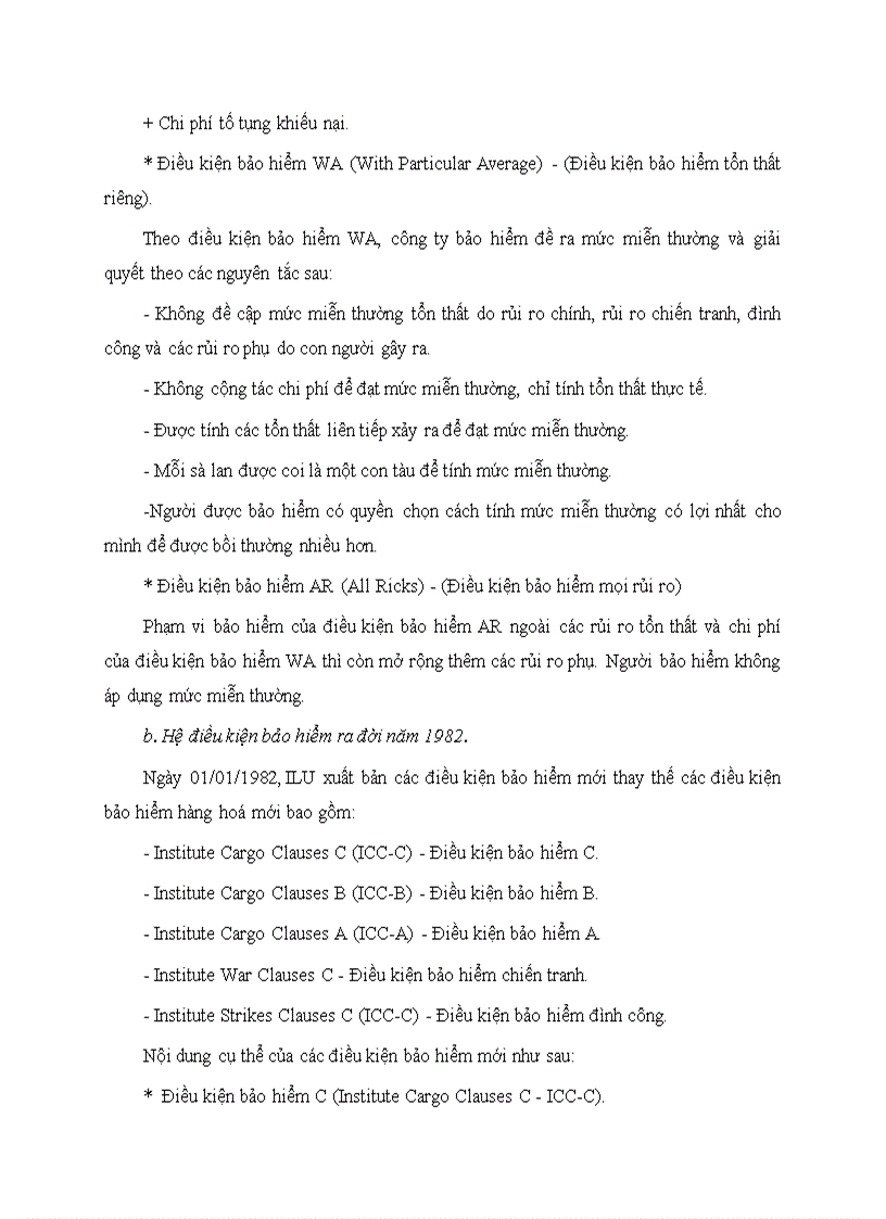 image for page Nội dung cơ bản của nghiệp vụ bảo hiểm hàng hoá xuất nhập khẩu vận chuyển bằng đường biển