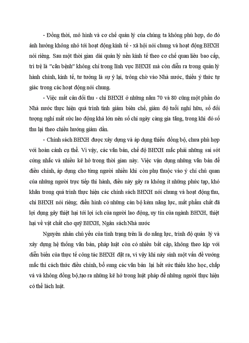 image for page Thực trạng quản lý hoạt động thu chi bảo hiểm xã hội ở Việt Nam giai đoạn trước năm 1995
