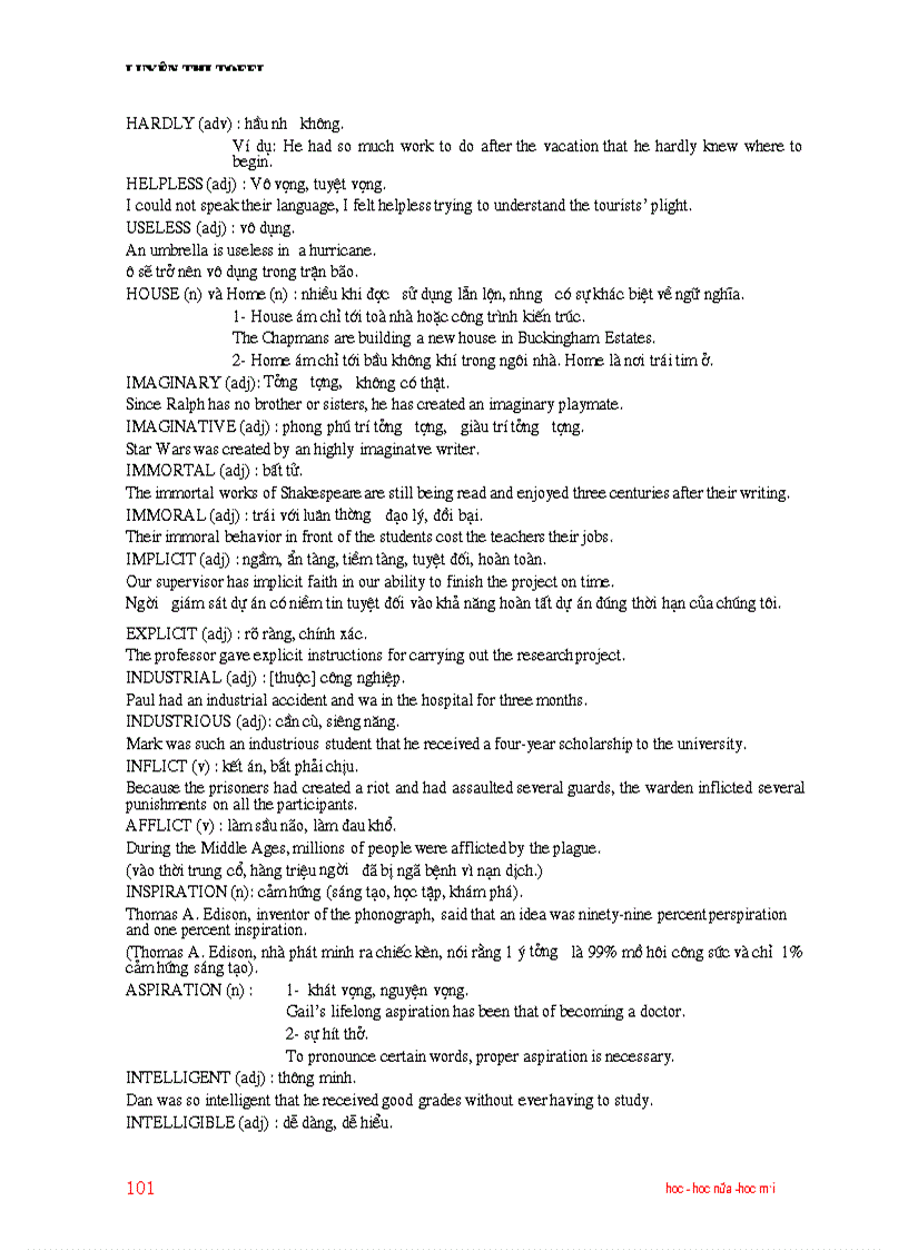 image for page Tài liệu thi TOEFl dành cho ôn thi cao học thi lấy chứng chỉ