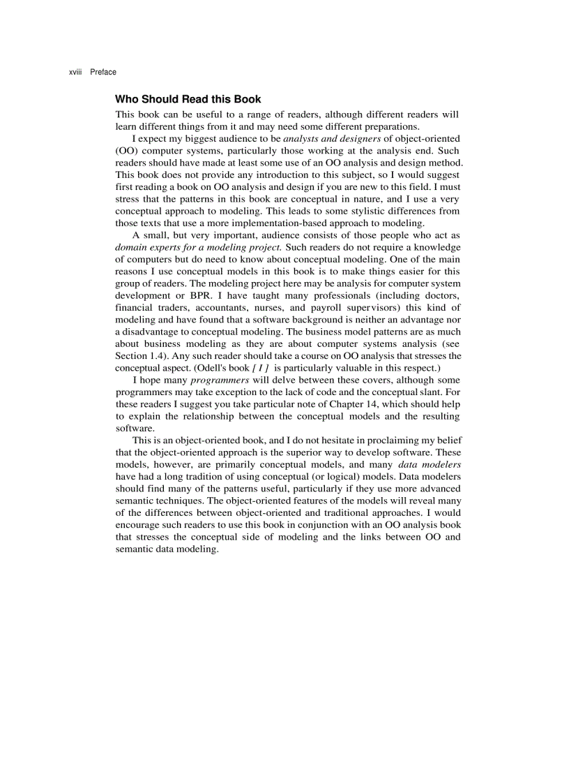 image for page Analysis Patterns