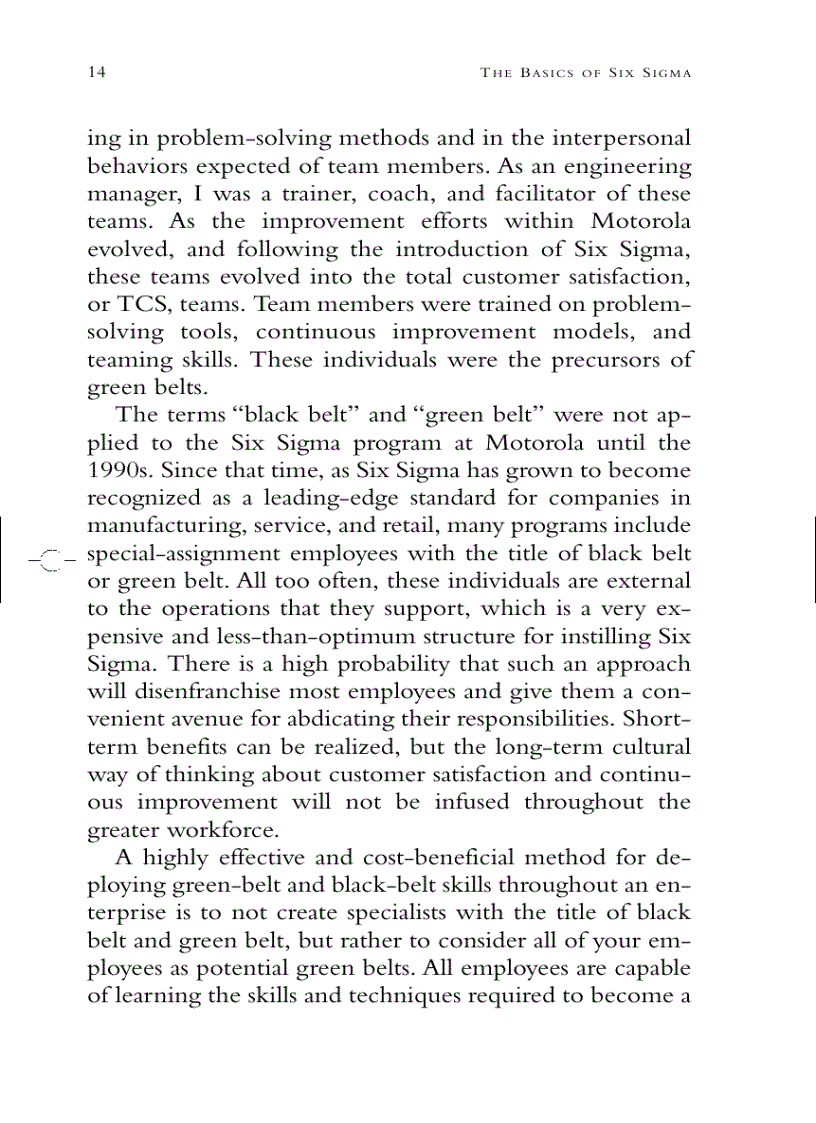 image for page Demystifying Six Sigma