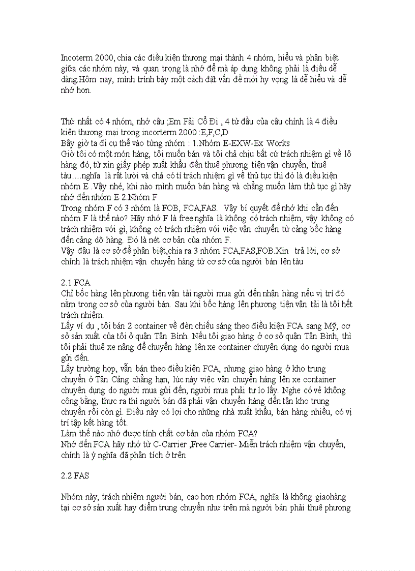 image for page Incoterm 2000