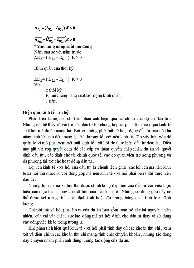 image for page Các chỉ tiêu phản ánh hiệu quả đầu tư Xây dựng cơ bản