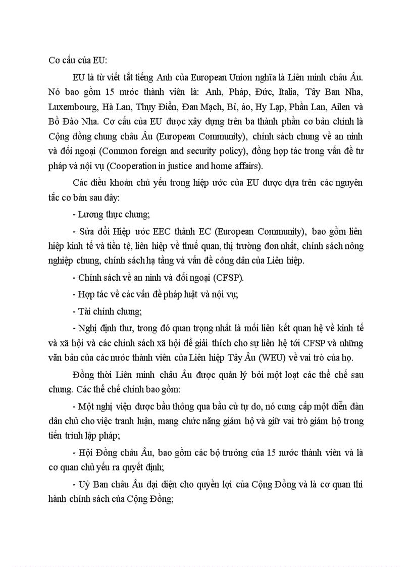 image for page Cơ cấu của EU