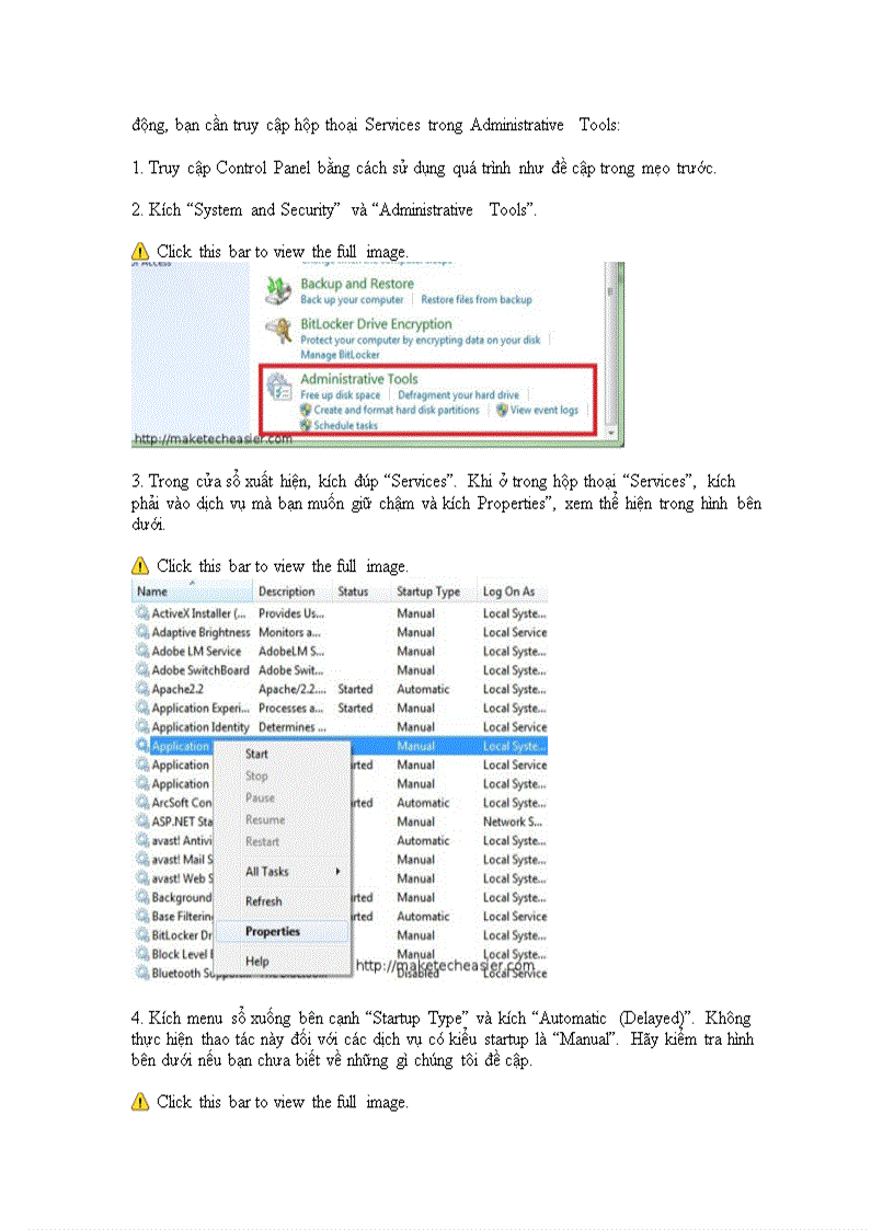 image for page 4 mẹo giúp Windows 7 khởi động nhanh hơn
