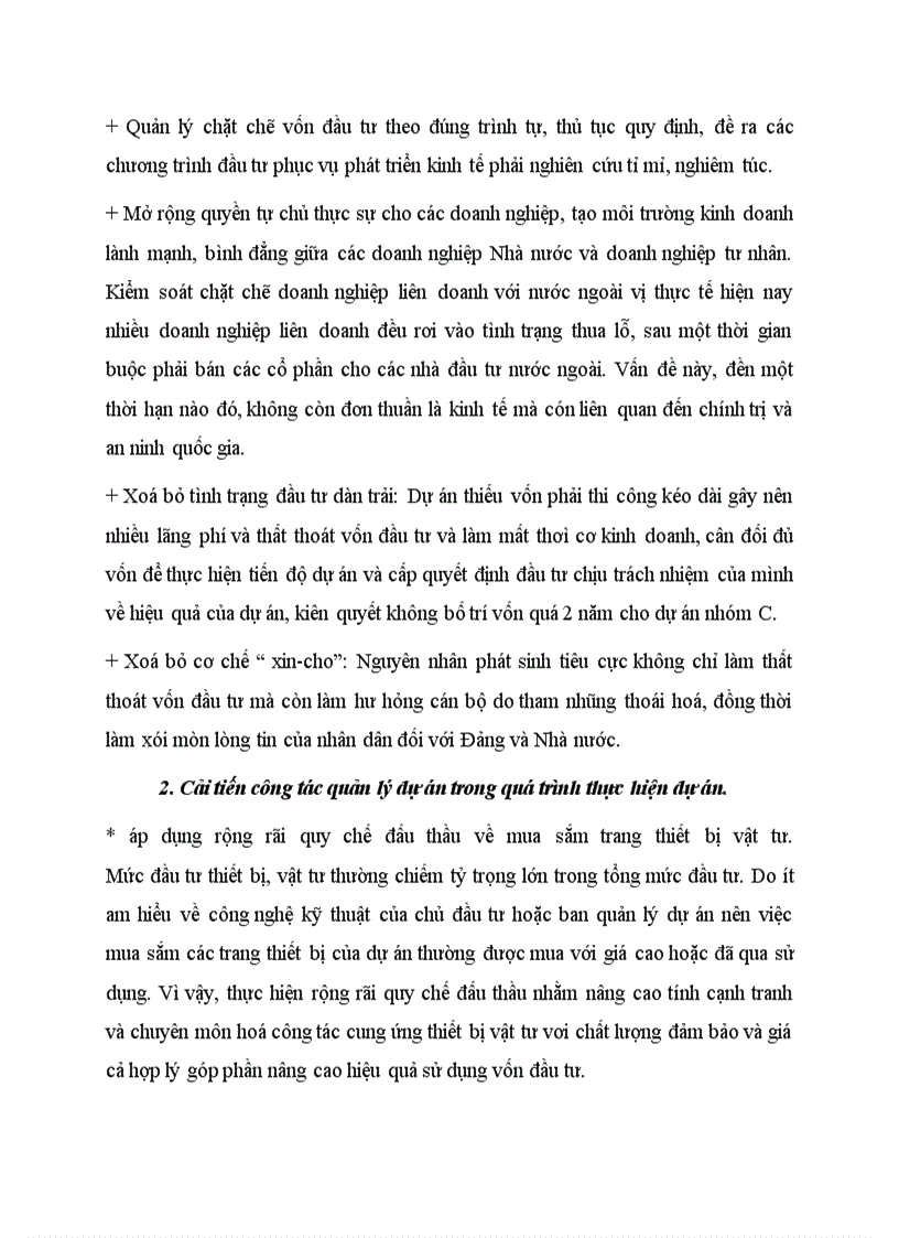 image for page Một số giải pháp nhằm nâng cao hiệu quả sử dụng vốn đầu tư