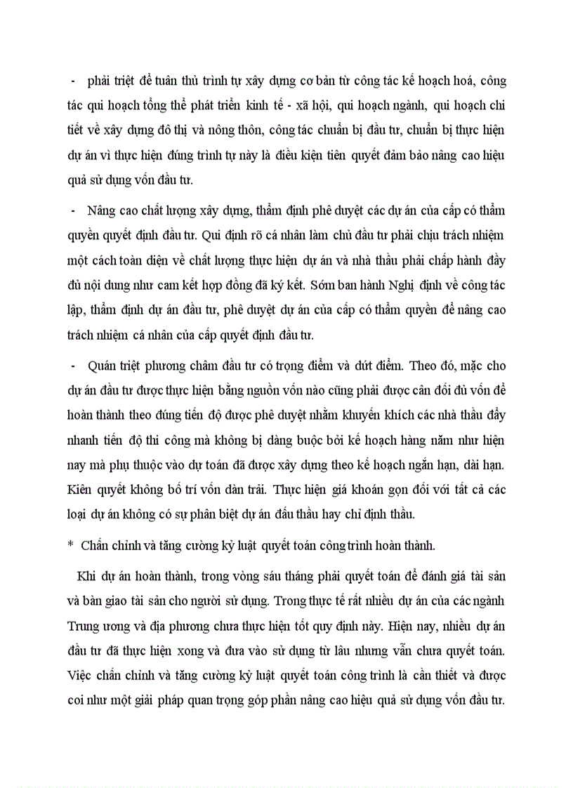 image for page Một số giải pháp nhằm nâng cao hiệu quả sử dụng vốn đầu tư