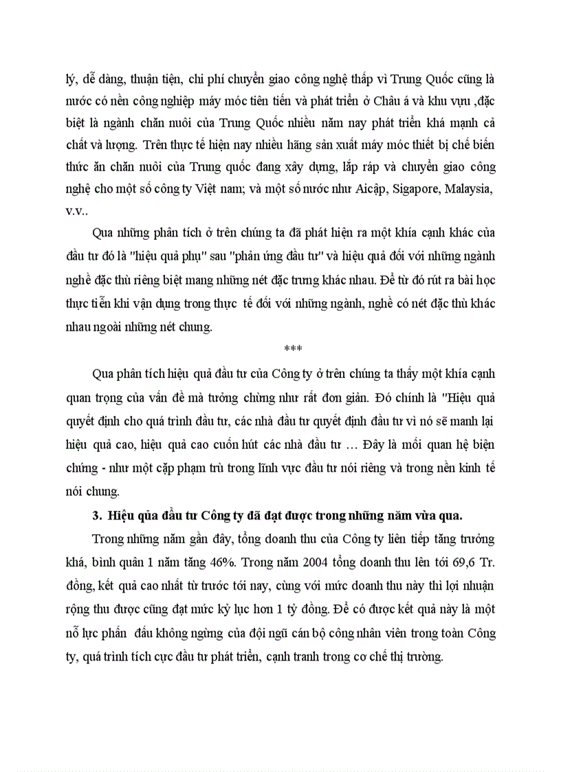 image for page Phân tích hiệu quả đầu tư sản xuất kinh doanh tại Công ty xuất nhập khẩu và đầu tư IMEXIN