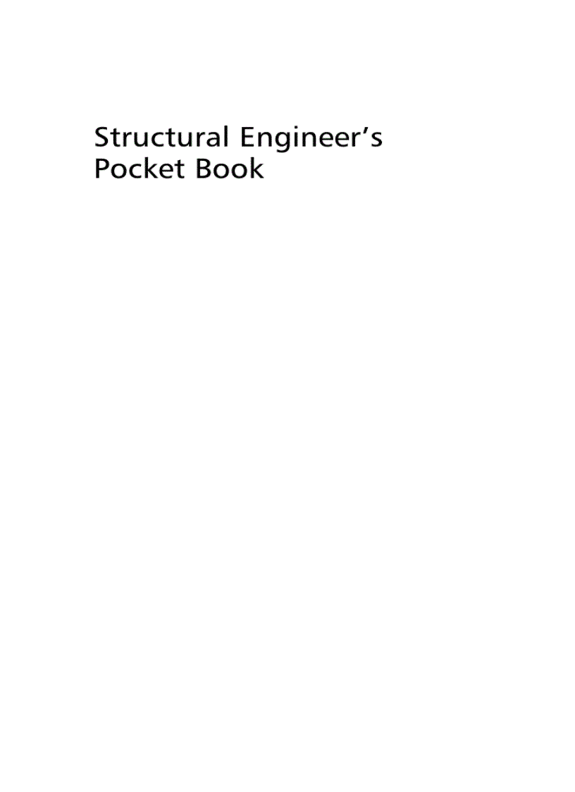 Structural Engineer Handbook Sổ tay kết cấu