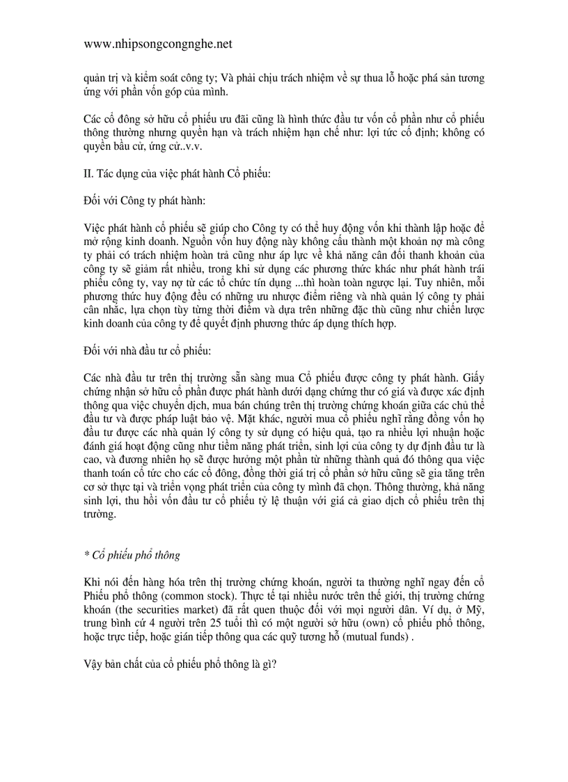 image for page Những kiến thức cơ bản về chứng khoán