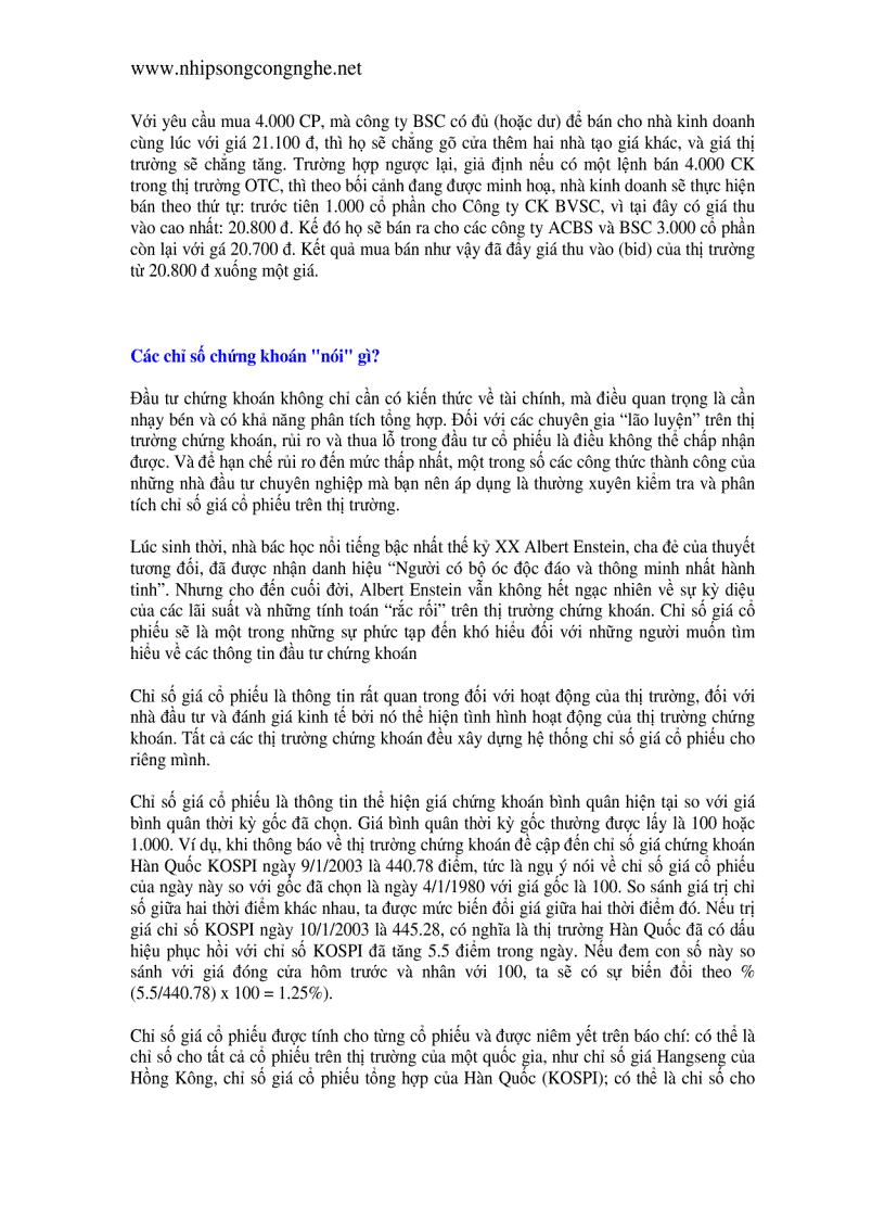 image for page Những kiến thức cơ bản về chứng khoán