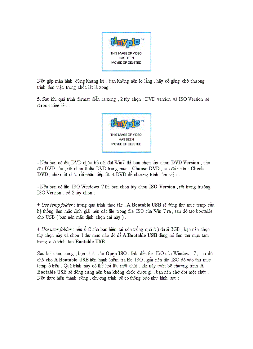 image for page Cài Windows 7 từ USB với công cụ A Bootable USB