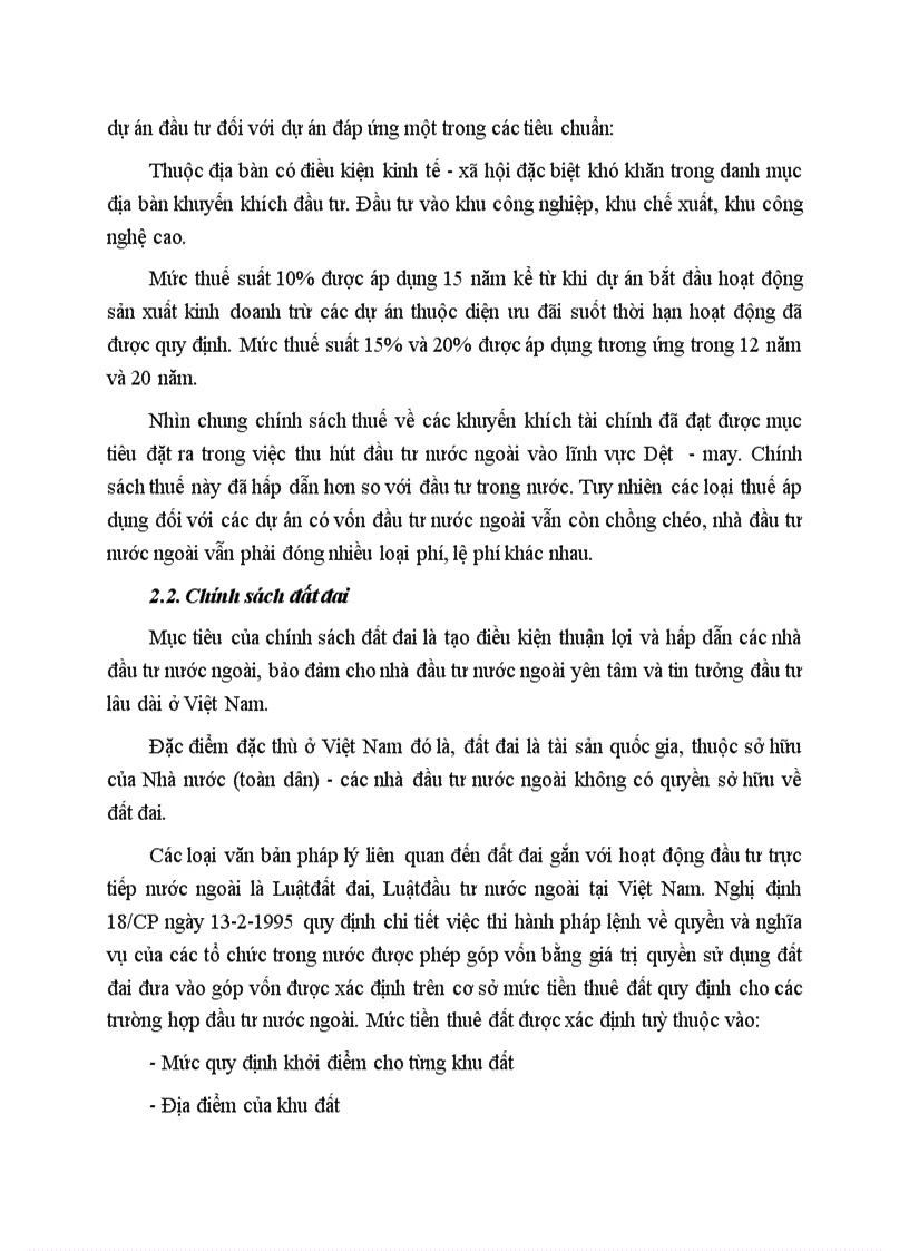 image for page Quản lý Nhà nước về hoạt động FDI trong lĩnh vực sản xuất hàng Dệt may
